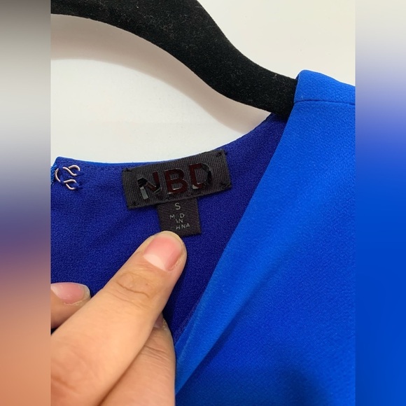 NBD Revolve Yana Midi Dress in Bright Cerulean size small - Picture 8 of 8